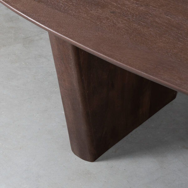LABEL51 Eetkamertafel Wow - Espresso - Mangohout - 300x130 cm - Afbeelding 6