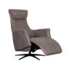 LABEL51 Fauteuil Lund - Taupe - Micro Suede - One Size Micro Suede