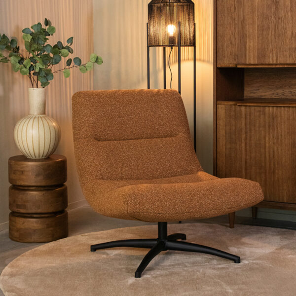 LABEL51 Fauteuil Calix - Coral - Boucle - One Size