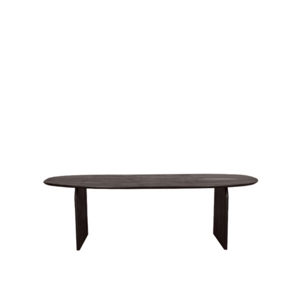 LABEL51 Eetkamertafel Cooper - Espresso - Mangohout - 210x110 cm Cooper