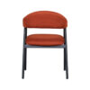 LABEL51 Eetkamerstoel Amaze - Rust - Breathe - Black Frame - Afbeelding 5