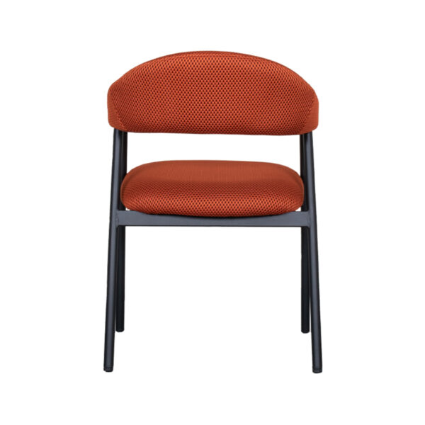 LABEL51 Eetkamerstoel Amaze - Rust - Breathe - Black Frame - Afbeelding 5