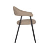 LABEL51 Eetkamerstoel Amaze - Clay - Elite - Black Frame Elite