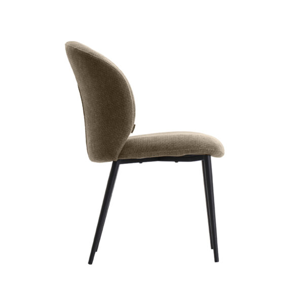 LABEL51 Eetkamerstoel Vino - Hunter - Elite - Black Frame Elite