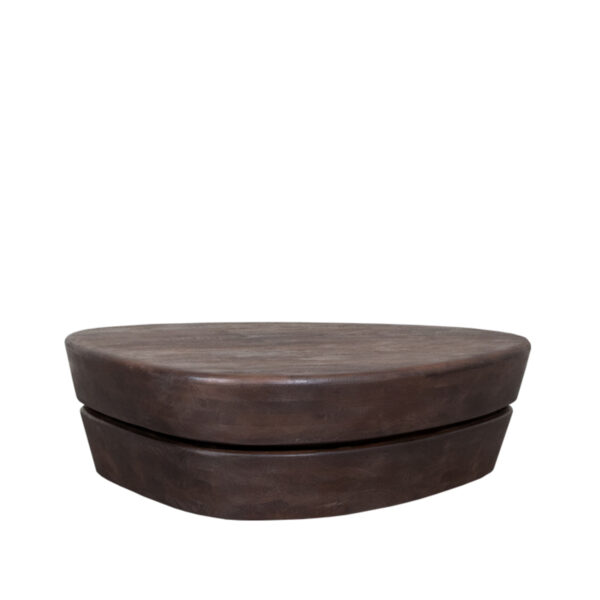 LABEL51 Salontafel Javi - Espresso - Mangohout - 110x80 cm Mangohout