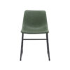 LABEL51 Eetkamerstoel Risto - Hunter - PU-Leder - Black Frame Risto