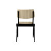 LABEL51 Eetkamerstoel Solid - Naturel - Hout - Black Frame - Afbeelding 4