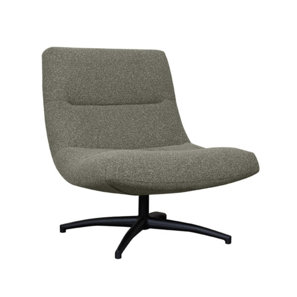 LABEL51 Fauteuil Calix - Truffel grijs - Boucle - One Size Calix