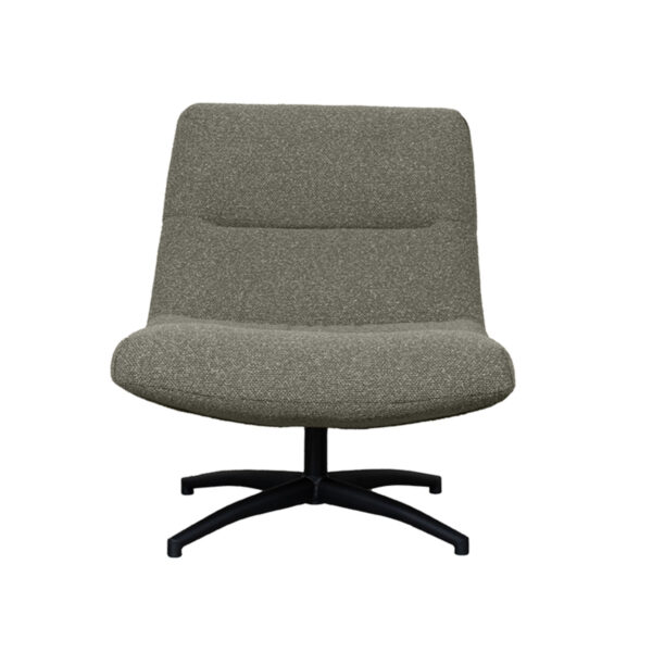 LABEL51 Fauteuil Calix - Truffel grijs - Boucle - One Size Boucle
