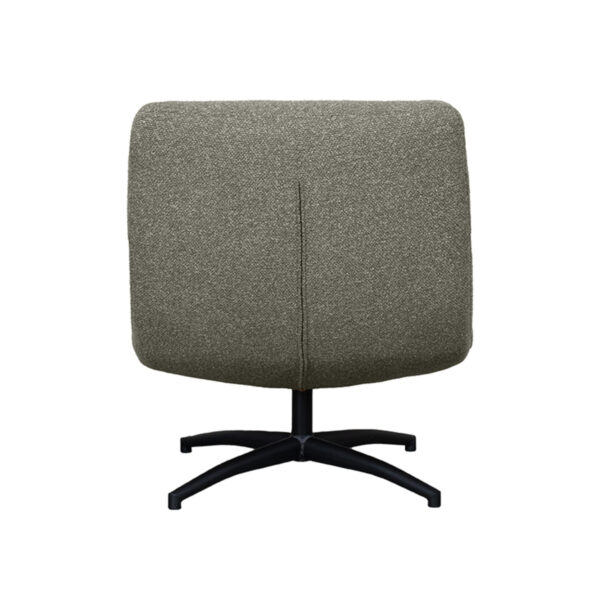 LABEL51 Fauteuil Calix - Truffel grijs - Boucle - One Size - Afbeelding 5
