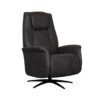 LABEL51 Fauteuil Stockholm - Antraciet - Micro Suede - One Size Stockholm