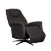 LABEL51 Fauteuil Stockholm - Antraciet - Micro Suede - One Size Micro Suede