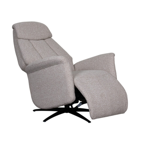 LABEL51 Fauteuil Oslo - Naturel - Boucle - One Size - Afbeelding 4
