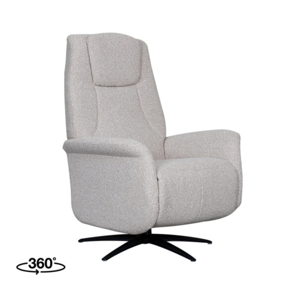 LABEL51 Fauteuil Stockholm - Naturel - Boucle - One Size