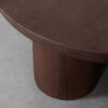 LABEL51 Salontafel Olly - Espresso - Mangohout - 90 cm - Rond - Afbeelding 5