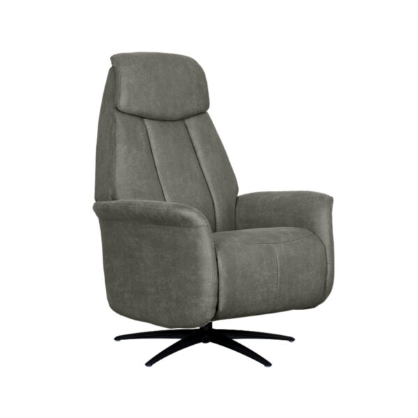 LABEL51 Fauteuil Oslo - Taupe - Micro Suede - One Size Oslo