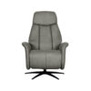 LABEL51 Fauteuil Oslo - Taupe - Micro Suede - One Size - Afbeelding 4