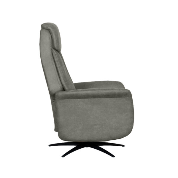 LABEL51 Fauteuil Oslo - Taupe - Micro Suede - One Size - Afbeelding 5
