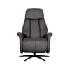 LABEL51 Fauteuil Oslo - Antraciet - Micro Suede - One Size - Afbeelding 4