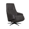 LABEL51 Fauteuil Odense - Antraciet - Micro Suede - One Size Micro Suede