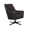 LABEL51 Fauteuil Tod - Antraciet - Micro Suede - One Size Tod