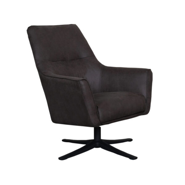 LABEL51 Fauteuil Tod - Antraciet - Micro Suede - One Size Tod