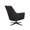 LABEL51 Fauteuil Tod - Antraciet - Micro Suede - One Size - Afbeelding 5