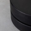 LABEL51 Salontafel Milly - Zwart - Mangohout - 70 cm - Rond - Afbeelding 4