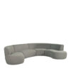 LABEL51 Bank Florence - Truffel grijs - Boucle - U-Bank Florence