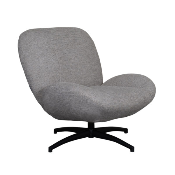 LABEL51 Fauteuil Clayton - Grijs - Canyon - One Size Canyon