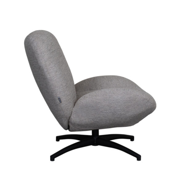 LABEL51 Fauteuil Clayton - Grijs - Canyon - One Size - Afbeelding 5