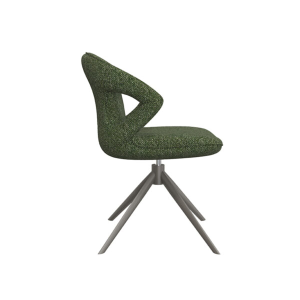 LABEL51 Eetkamerstoel Zurich - Forest - Boucle - Forest Frame - Afbeelding 4