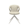 LABEL51 Eetkamerstoel Zurich - Naturel - Boucle - Taupe Frame - Afbeelding 4