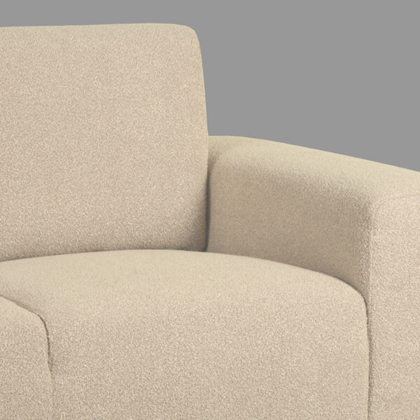 LABEL51 Bank Ferraro - Zand - Boucle - 2-Zits - Afbeelding 5