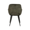 LABEL51 Eetkamerstoel Fer - Hunter - Velours - Black Frame - Afbeelding 4
