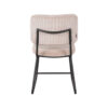 LABEL51 Eetkamerstoel Noah - Naturel - Ribcord - Black Frame - Afbeelding 4
