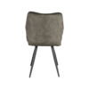 LABEL51 Eetkamerstoel Noud - Hunter - Velours - Black Frame - Afbeelding 4