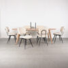 LABEL51 Eetkamertafel Ines - Naturel - Eiken - 240x110 cm - Afbeelding 5