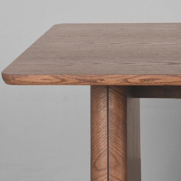 LABEL51 Eetkamertafel Jule - Walnoot - Eiken - 210x100 cm - Afbeelding 5