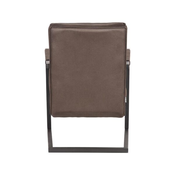 D-MAXX Fauteuil Denmark - Antraciet - Microfiber - Afbeelding 4
