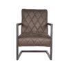 D-MAXX Fauteuil Denmark - Antraciet - Microfiber Denmark