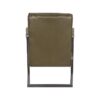 D-MAXX Fauteuil Denmark - Army green - Microfiber - Afbeelding 4