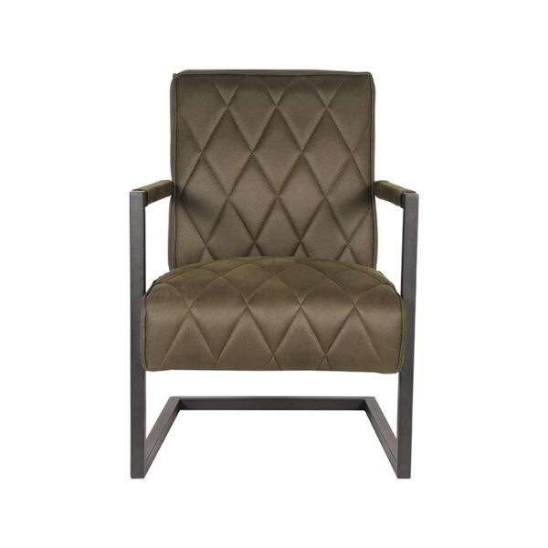 D-MAXX Fauteuil Denmark - Army green - Microfiber Denmark