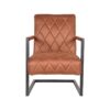 D-MAXX Fauteuil Denmark - Cognac - Microfiber Denmark