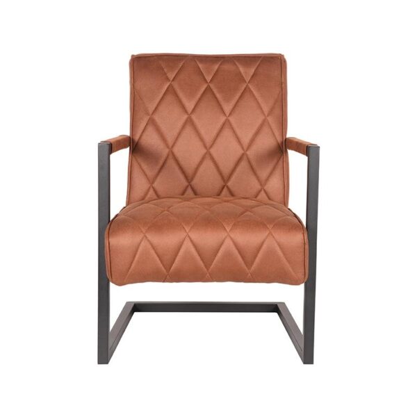 D-MAXX Fauteuil Denmark - Cognac - Microfiber Denmark