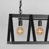 LABEL51 Hanglamp Roof - Zwart - Metaal Metaal