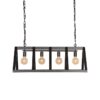 LABEL51 Hanglamp Roof - Zwart - Metaal Roof