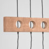 LABEL51 Hanglamp Timber - Zwart - Metaal Metaal