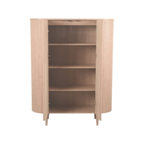 LABEL51 Bergkast Oliva - Naturel - Eiken - Hoge Kast - Afbeelding 4