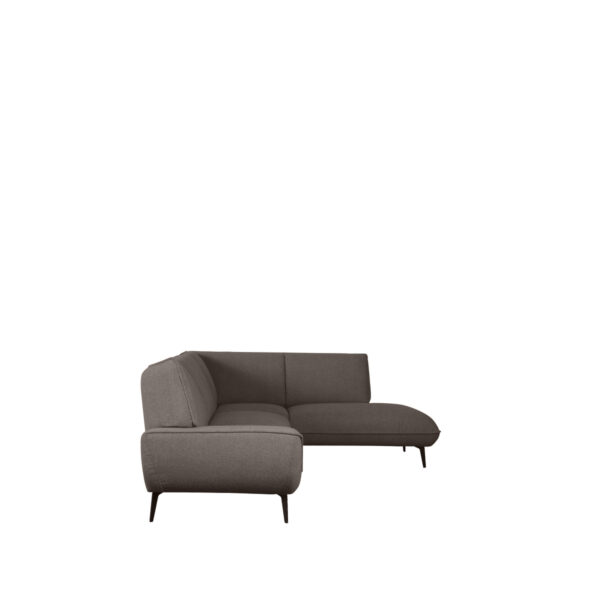 LABEL51 Hoekbank Pesaro - Bruin - Boucle - Rechts Boucle
